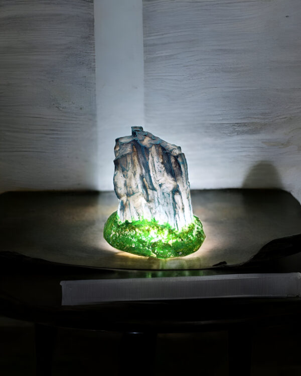 Mini Stone Lamp ( Blue ) - Image 3